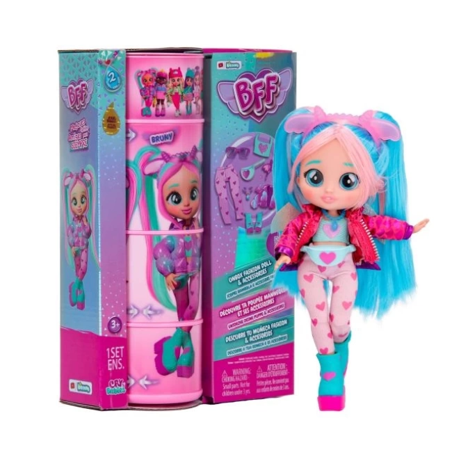 Cry Babies BFF Bruny Fashion Doll