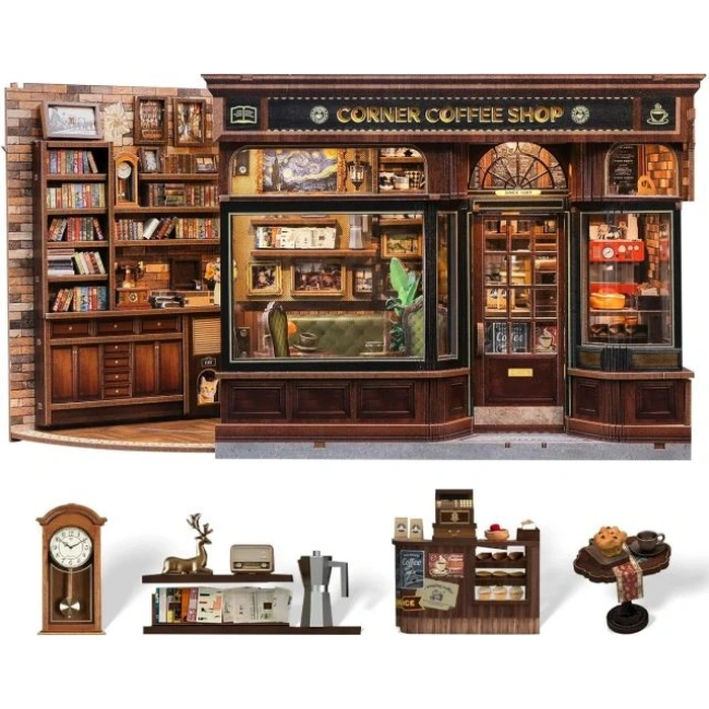 CUTEBEE DIY Kitap Köşesi Seti Toz Kapaklı