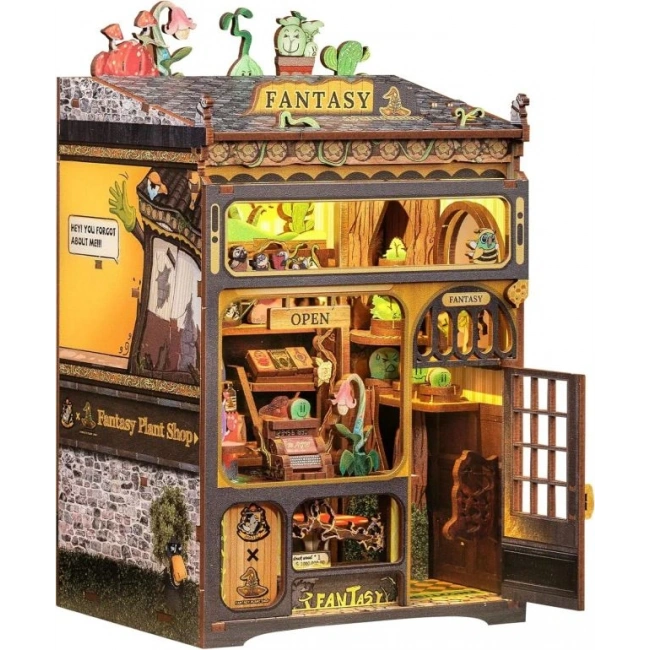 CUTEBEE DIY Kitap Köşesi Seti Toz Kapaklı