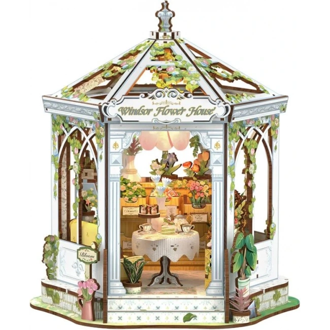 CUTEBEE Toz Kapaklı DIY Kitaplık Seti - Büyükbabanın Antika Dükkanı