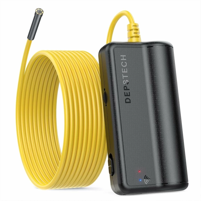 DEPSTECH 5.0MP HD İnceleme Kamerası Sarı - 5m