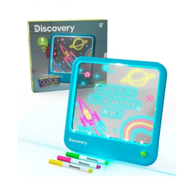 Discovery Kids -3 Neon Kalem ile Neon Işıklı Tablet