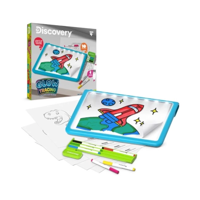 Discovery Kids - Işıkla Parlayan Eğleneceli Çizim Seti