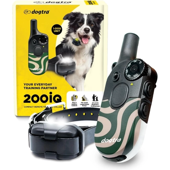 Dogtra 200iQ Uzaktan Eğitim E-Tasması 4,5+ Kg Köpekler - Cafe Swirl