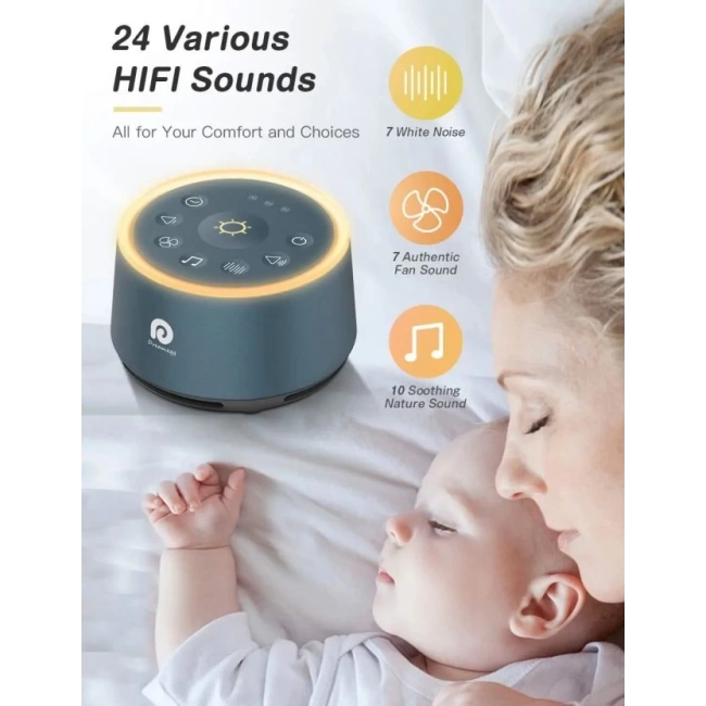 Dreamegg D1 Ses Makinesi Bebek Lacivert