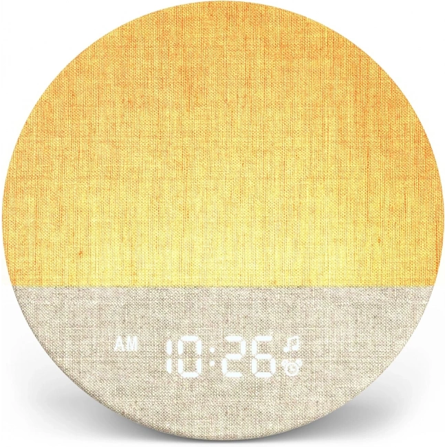 Dreamegg Sunrise 1 - Gün Doğumu Çalar Saati, Uyku İçin 29 Sesli Makine - Beyaz