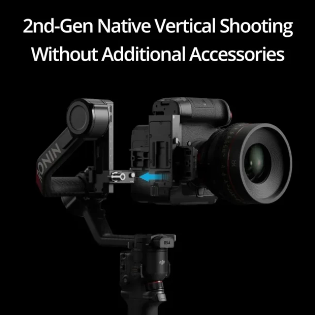 DSLR ve Sinema Kameraları için DJI RS 4 Pro 3 Eksenli Gimbal Sabitleyici DJI RS 4 Pro Combo