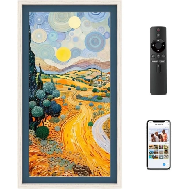 Eco4life 21.5 İnç WiFi Dijital Fotoğraf Çerçevesi 21.5 Inch
