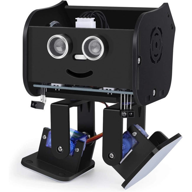 ELEGOO Penguin Bot İki Ayaklı Robot Kiti Uyumlu - Siyah