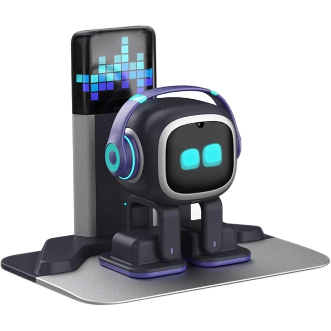 Emopet AI Masa Robotu Arkadaşı - Sesli Komutlar ve Dans Özelliği ile Etkinleştirilmiş ChatGPT