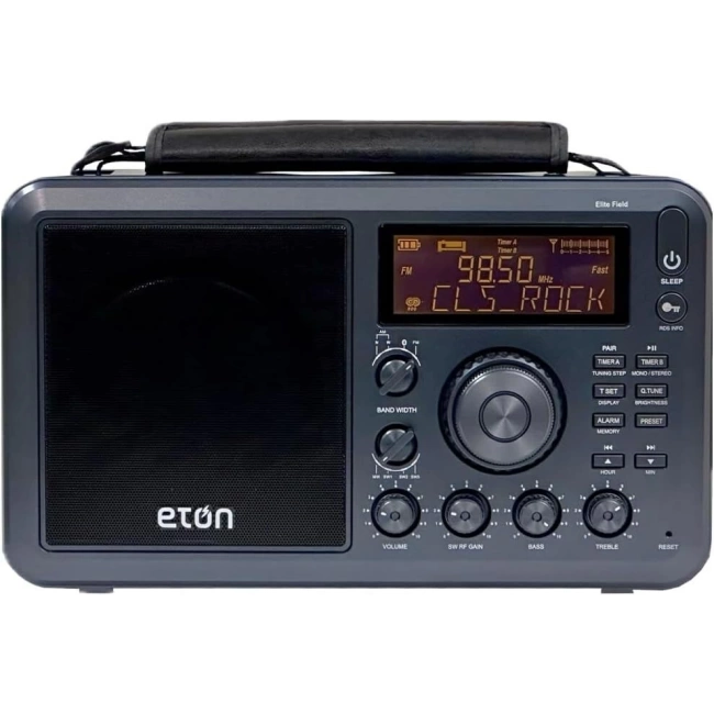 Eton Kısa Dalga, RDS, Bluetooth, Dijital Ayar, Tiz/Bas Kontrolü, 50 Hafıza İstasyonu