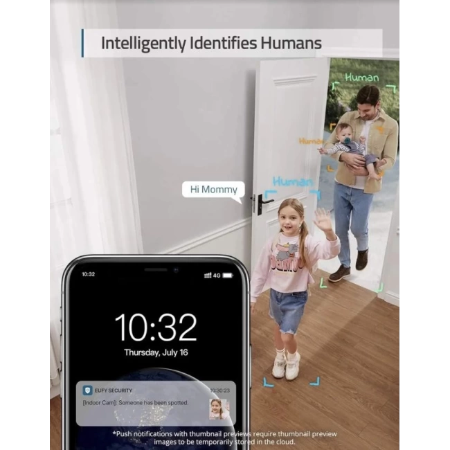 Eufy Güvenlik İç Mekan Kamerası C120 2-Cam Kit