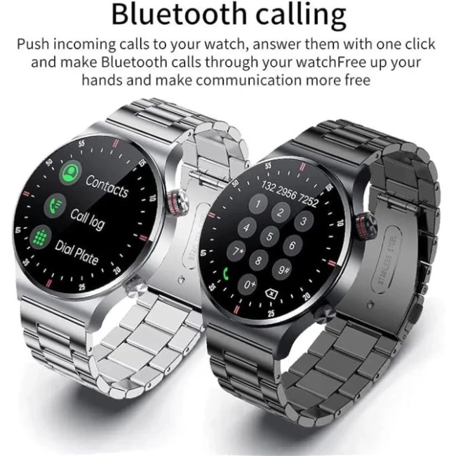 Filiekeu Bluetooth Akıllı Saat Siyah/Kayış