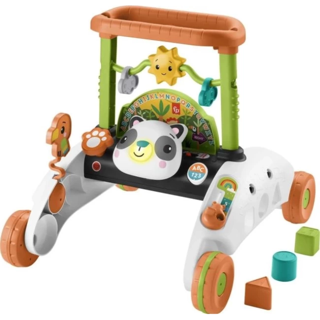 Fisher-Price Bebek ve Küçük Çocuk Oyuncak 2 Taraflı Sabit Hızlı Panda Yürüteç