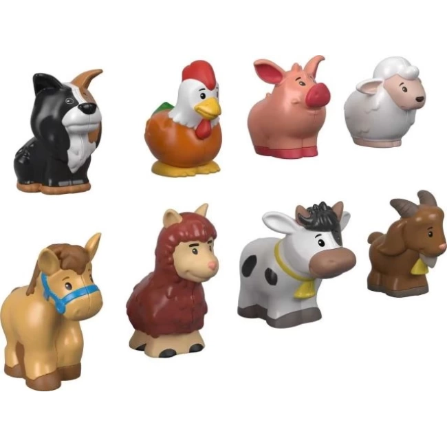 Fisher-Price Çiftlik Hayvanı Arkadaşlar 8 Parçalı Şekil Seti