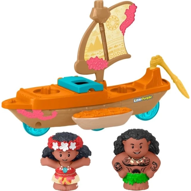 Fisher-Price Disney Prensesi Moana ve Maui Nin Kano Yelkenli Teknesi