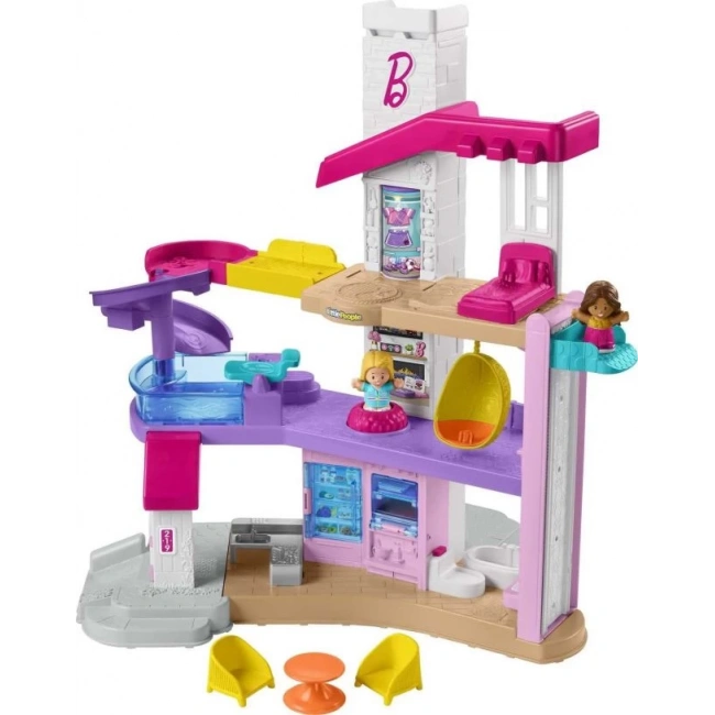 Fisher-Price Küçük İnsanlar Barbie Küçük Rüya Evi Oyun Seti