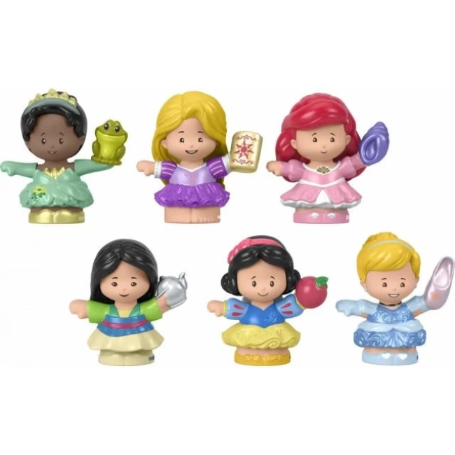 Fisher-Price Little People Bebek Oyuncakları Disney Prenses Seti