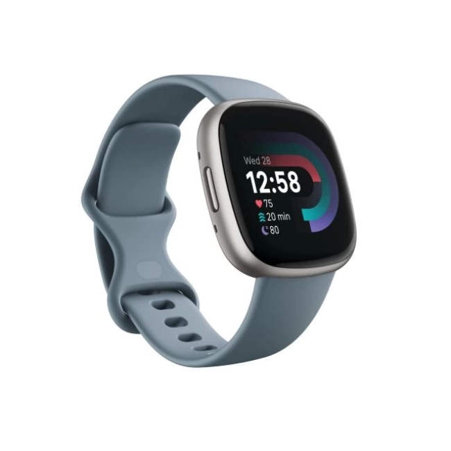 Fitbit Versa 4 Akıllı Saat Waterfall Blue/Platinum
