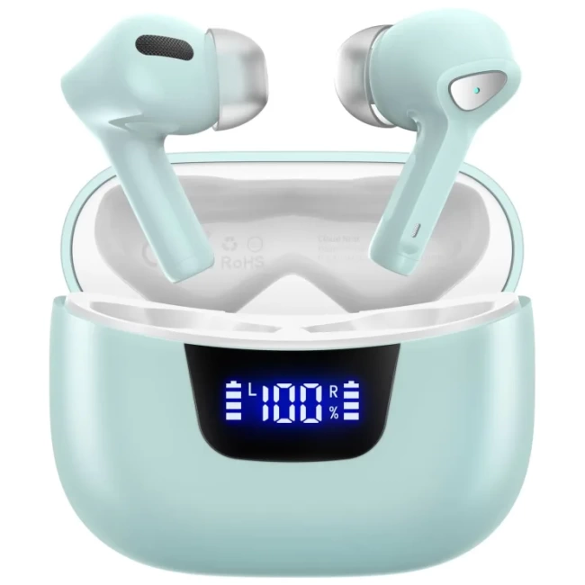FORTECLEAR Bluetooth V5.3 Derin Bas Stereo Kulaklık Sky Blue