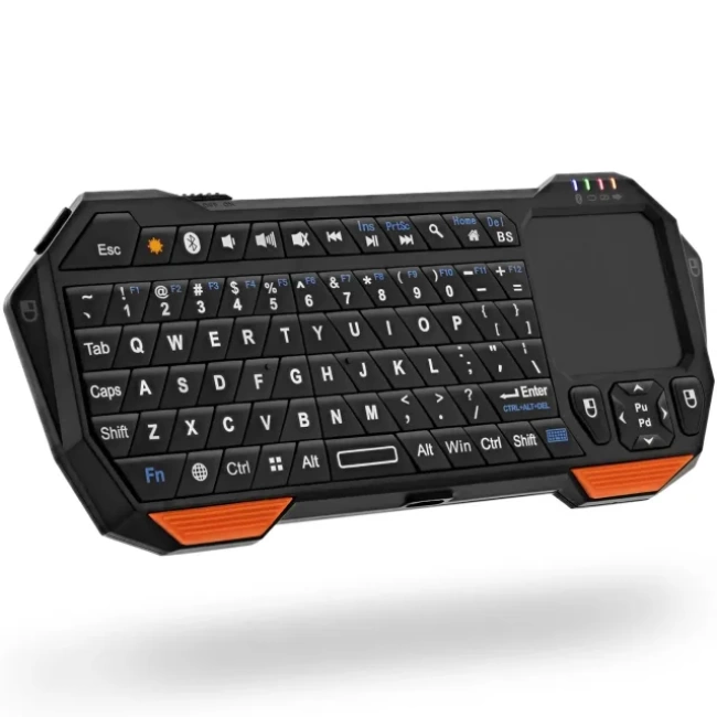 Fosmon Touchpadli Mini Bluetooth Klavye