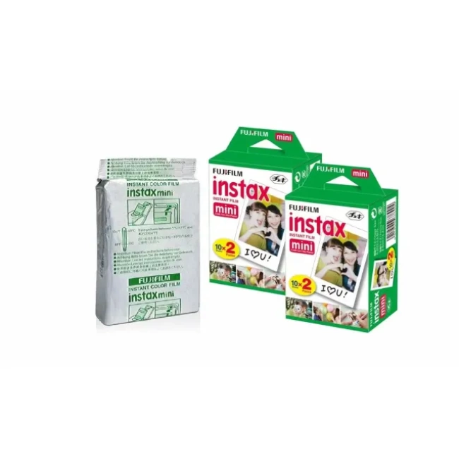 Fujifilm Instax Mini Anında Film 5 Single Pack (Total 50 Sheets)