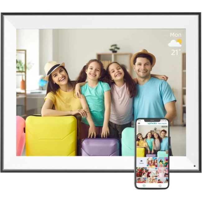 Fullja Büyük Dijital Fotoğraf Çerçevesi 16.2 inç 32 GB