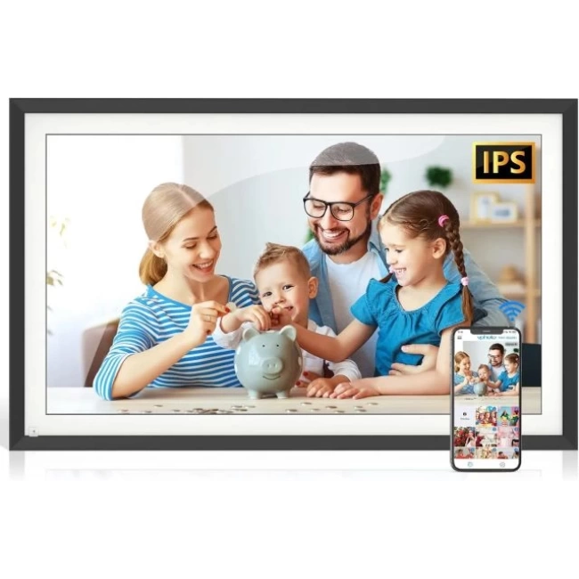 Fullja Büyük Dijital Resim Çerçevesi - 15.6 inç 32 GB
