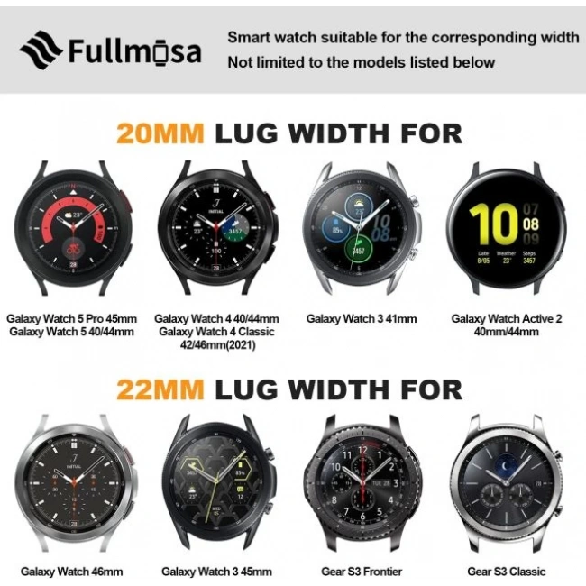 Fullmosa Hızlı Çıkarılan Metal Zincir Saat Kordonları