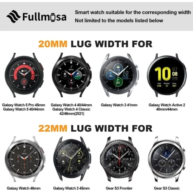 Fullmosa Hızlı Çıkarılan Metal Zincir Saat Kordonları