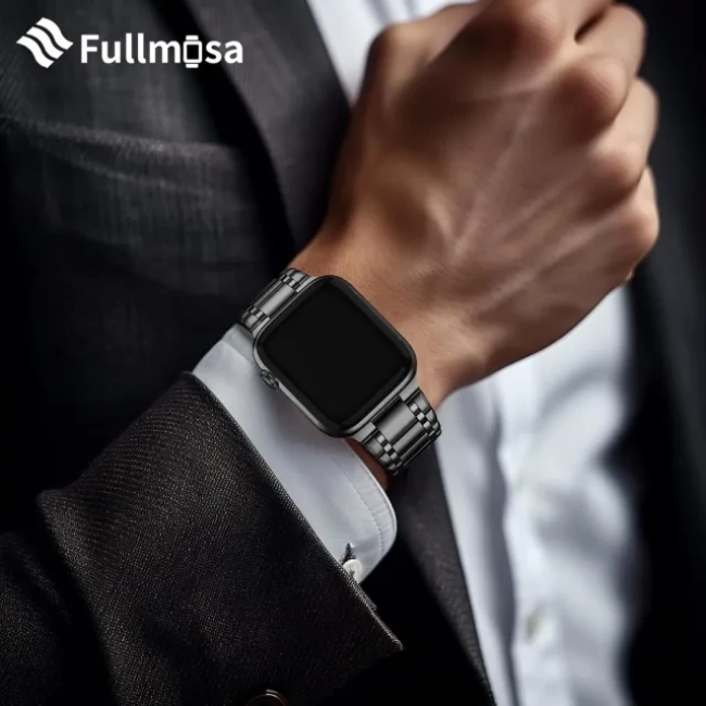 Fullmosa Metal Bantlarla Uyumlu Apple Watch Kordon