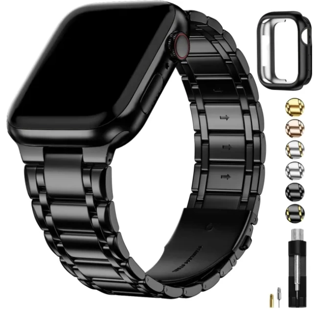 Fullmosa Metal Bantlarla Uyumlu Apple Watch Kordon
