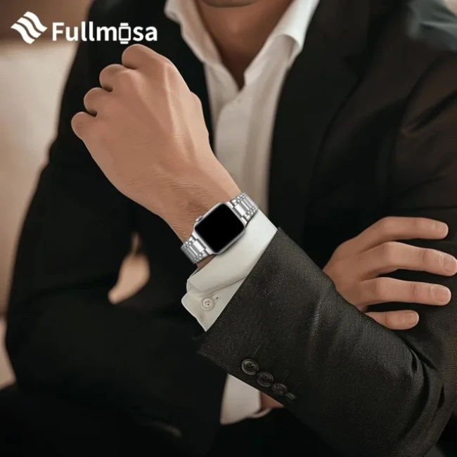 Fullmosa Metal Bantlarla Uyumlu Apple Watch Kordon