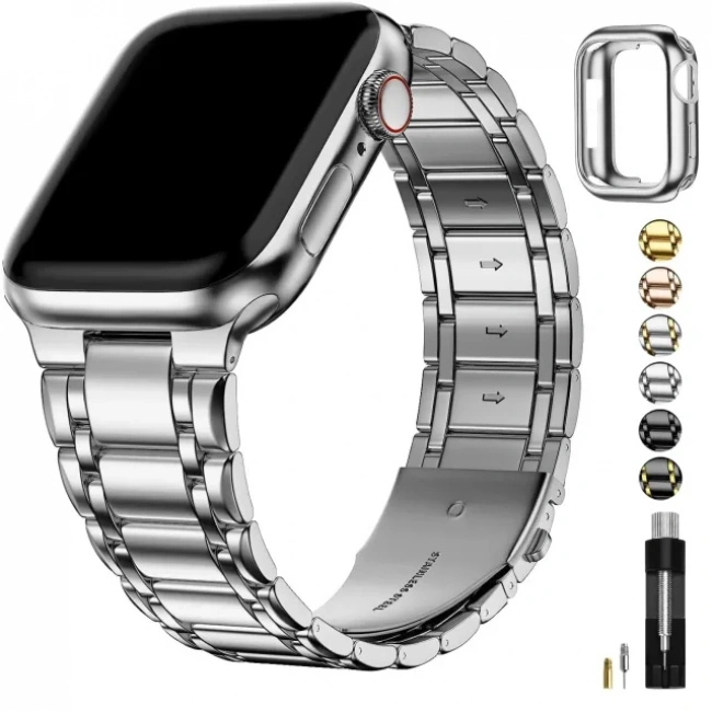 Fullmosa Metal Bantlarla Uyumlu Apple Watch Kordon