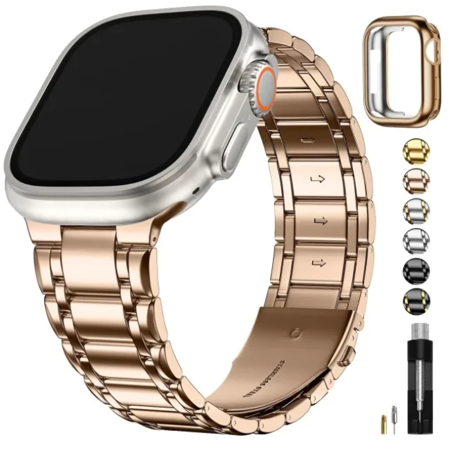 Fullmosa Metal Bantlarla Uyumlu Apple Watch Kordon