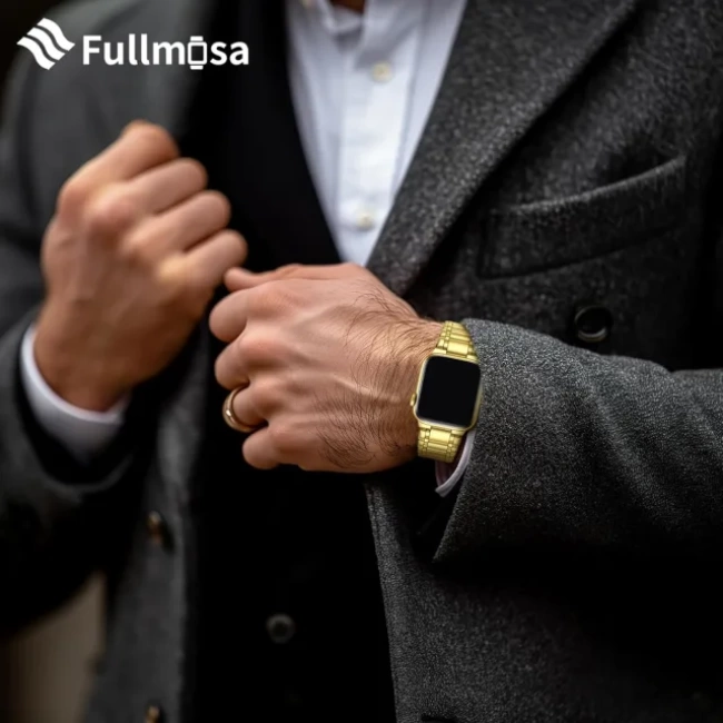 Fullmosa Metal Bantlarla Uyumlu Apple Watch Kordon