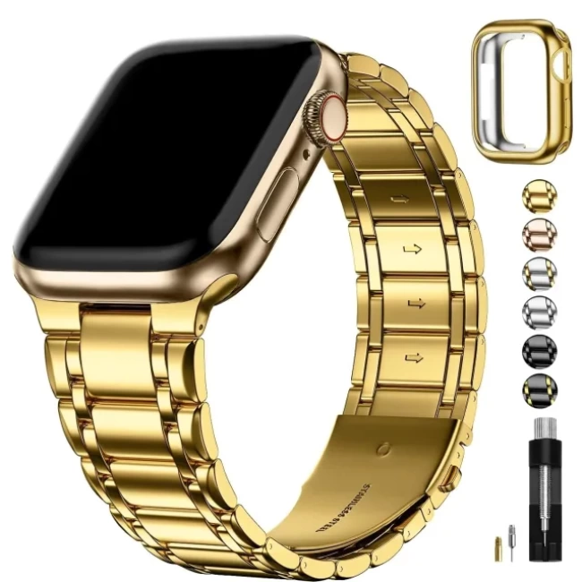 Fullmosa Metal Bantlarla Uyumlu Apple Watch Kordon