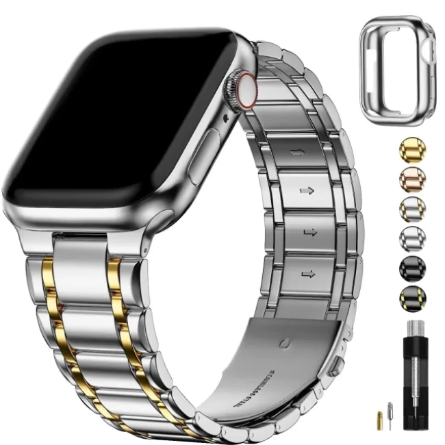 Fullmosa Metal Bantlarla Uyumlu Apple Watch Kordon