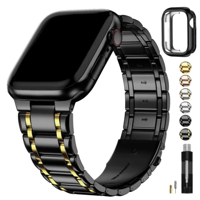 Fullmosa Metal Bantlarla Uyumlu Apple Watch Kordon