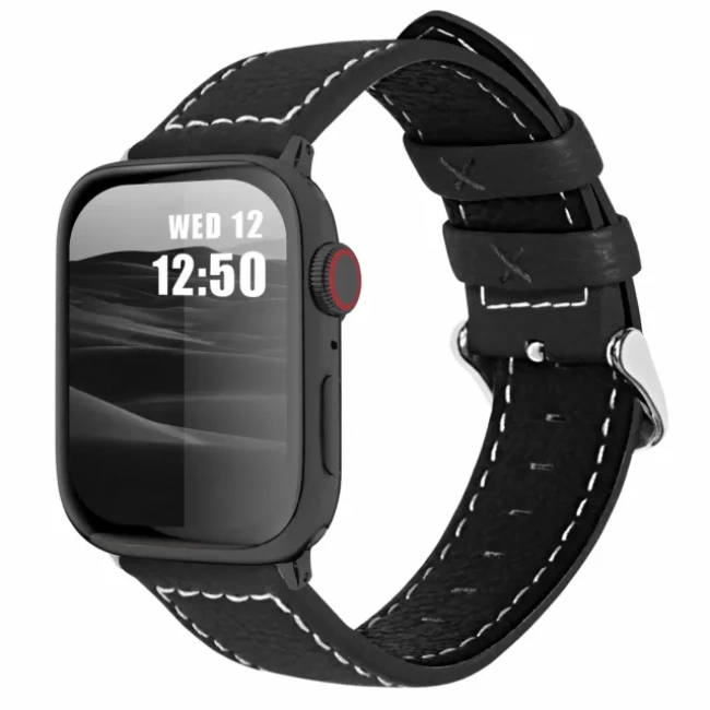 Fullmosa Uyumlu Apple Watch Kordon Deri