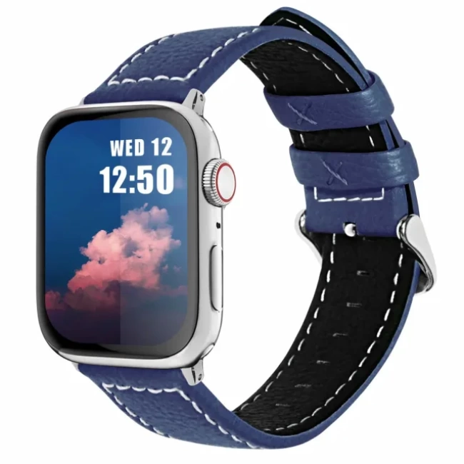 Fullmosa Uyumlu Apple Watch Kordon Deri