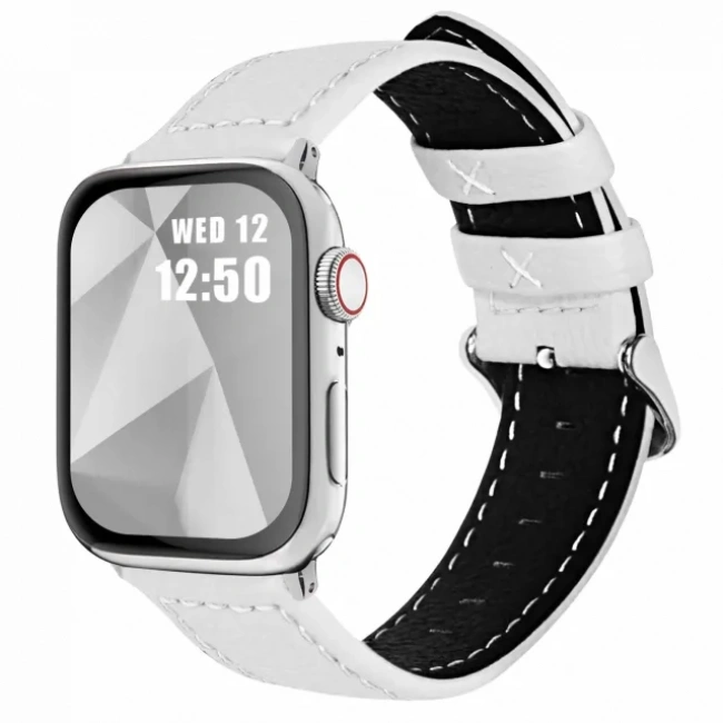 Fullmosa Uyumlu Apple Watch Kordon Deri