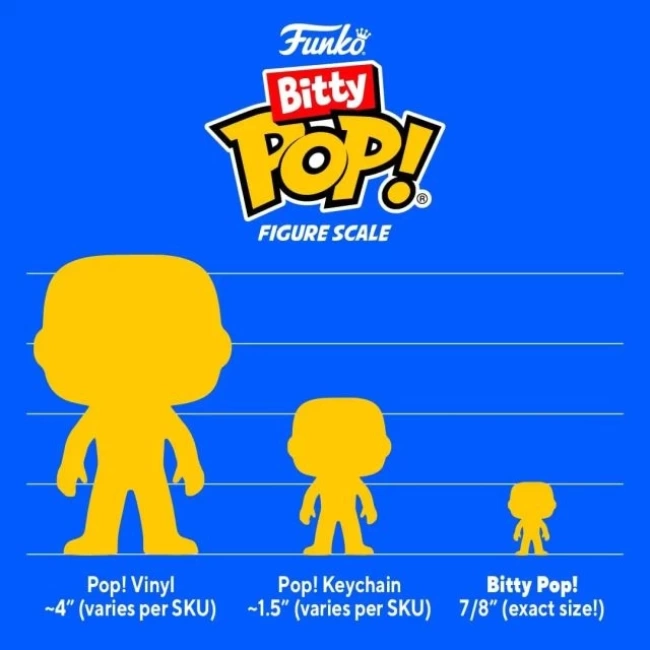 Funko Bitty Pop! Harry Potter Mini Collectible Toys 4-Paket Figürü