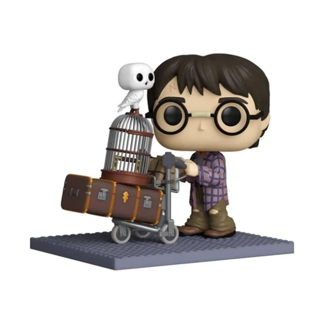 Funko POP Deluxe: Harry Potter Harry Pushing Trolley Figürü (57360)