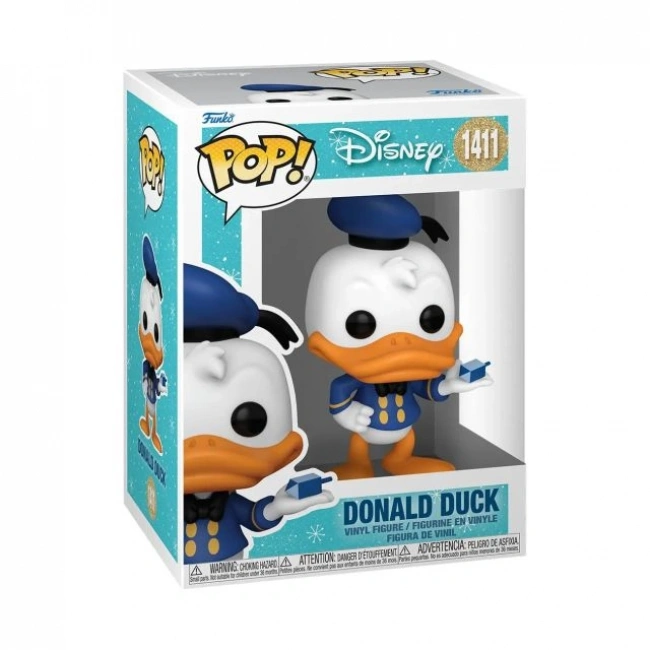 Funko Pop! Disney Holiday: Hanukkah Donald Duck Figürü