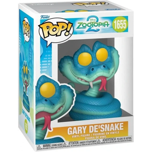 Funko Pop Disney Zootopia 2 Gary DeSnake Figürü