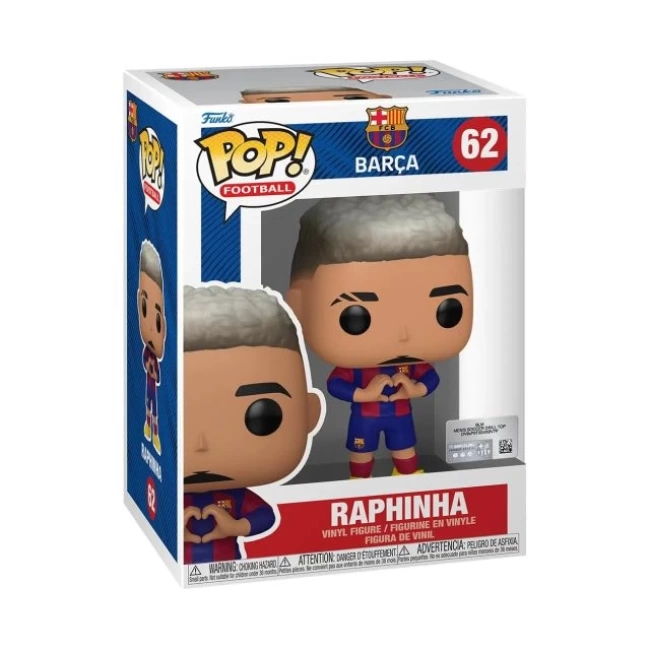 Funko Pop! Football: Barcelona - Raphinha Figürü