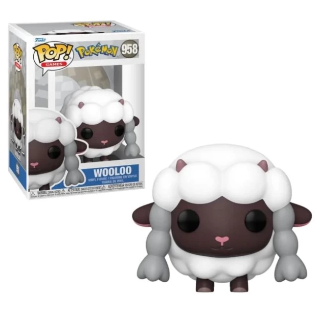 Funko Pop! Games: Pokemon - Wooloo Figürü