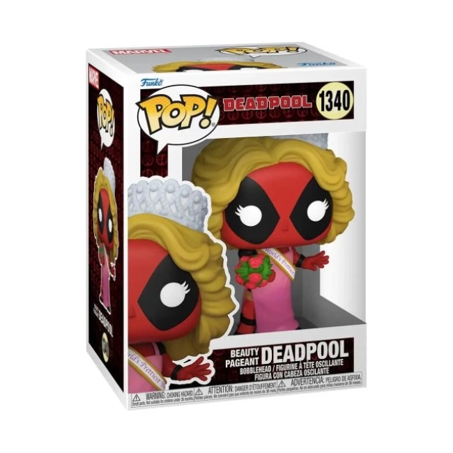Funko Pop! Marvel: Deadpool - Beauty Pageant Deadpool Figürü