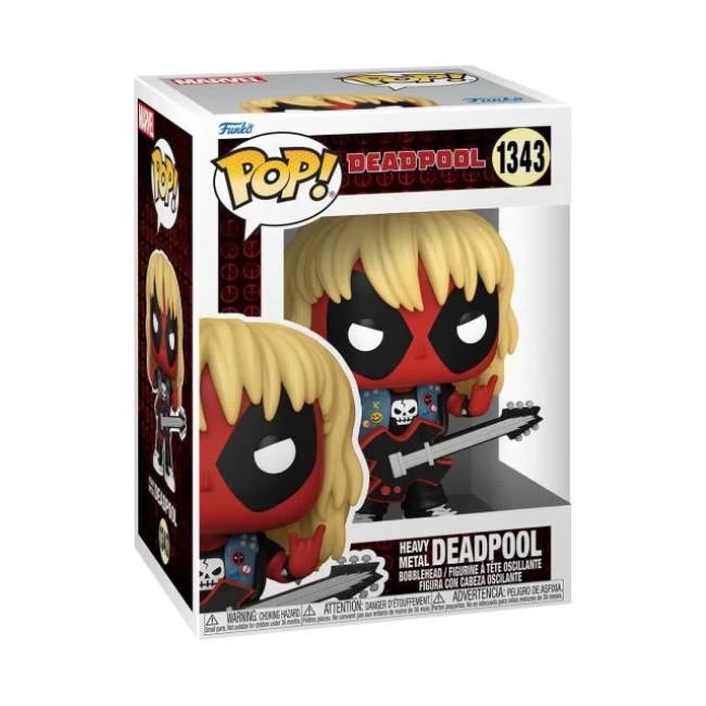 Funko Pop! Marvel: Deadpool - Heavy Metal Deadpool Figürü